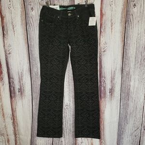 Cruel Abby Aztec/Tribal Design Jeans